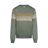 Boys Striped Crew Sweater