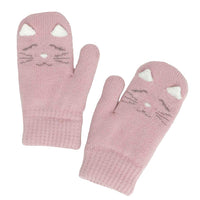 Toddler Animal Knit Mittens