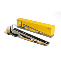 Wooden Magnetic Car Transporter Toy