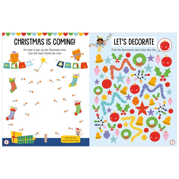 Christmas Activity Book : Felt Stickers