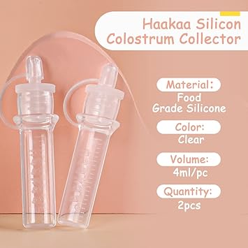 Silicone Colostrum Collector Set - 2 Pack