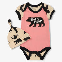 Baby Bear Bodysuit & Hat Set
