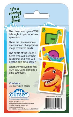 Dinosaur War - Card Game