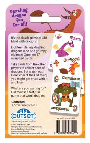 Dragons Old Maid - Card Game