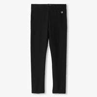 Girls Black Cozy Leggings