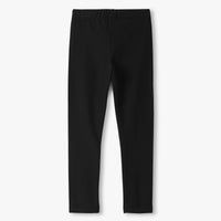 Girls Black Cozy Leggings