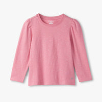 Girls Sparkle Puff Sleeve Tee