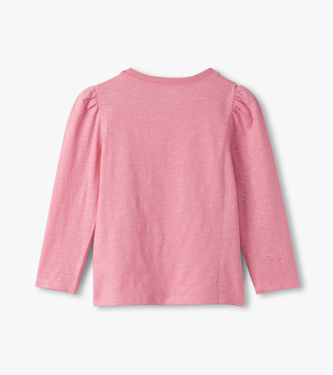 Girls Sparkle Puff Sleeve Tee