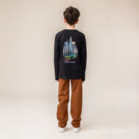 Boys’ Long Sleeve Print T-Shirt