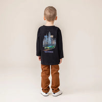 Boys’ Long Sleeve Print T-Shirt