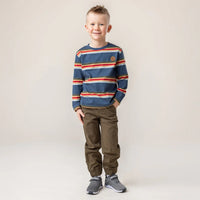 Boys Olive Jogger Pants