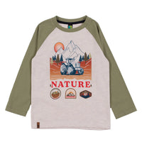 Boys’ Long Sleeve Print T-Shirt