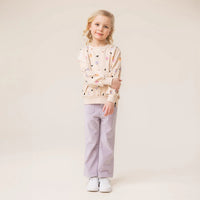 Girls’ Printed French Terry Sweatshirt