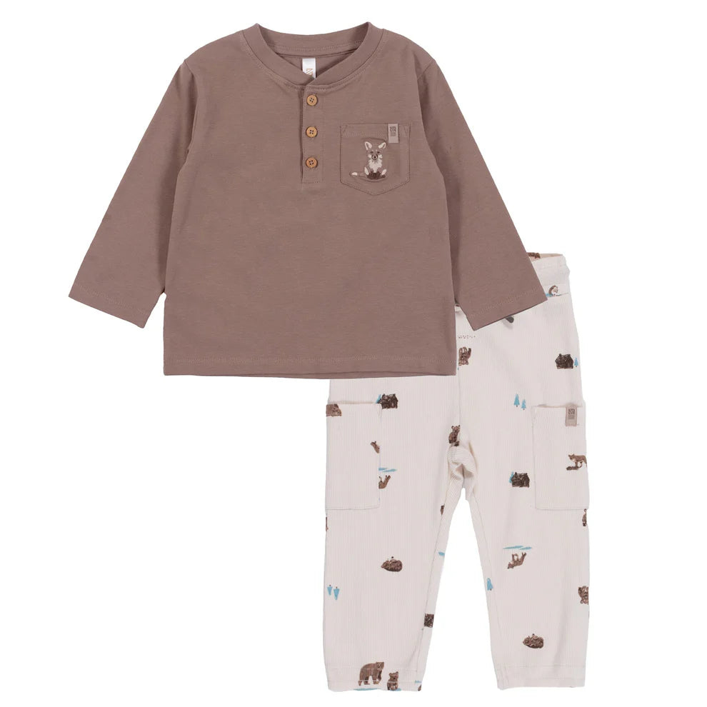 Baby 2-Piece T-Shirt & Pants Set