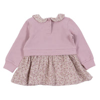 Baby Girls’ 2-Piece Collared Tunic & Leggings Set