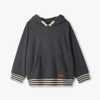 Charcoal Melange Pullover Hoodie