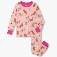 Girls Little Kitties Pajama Set