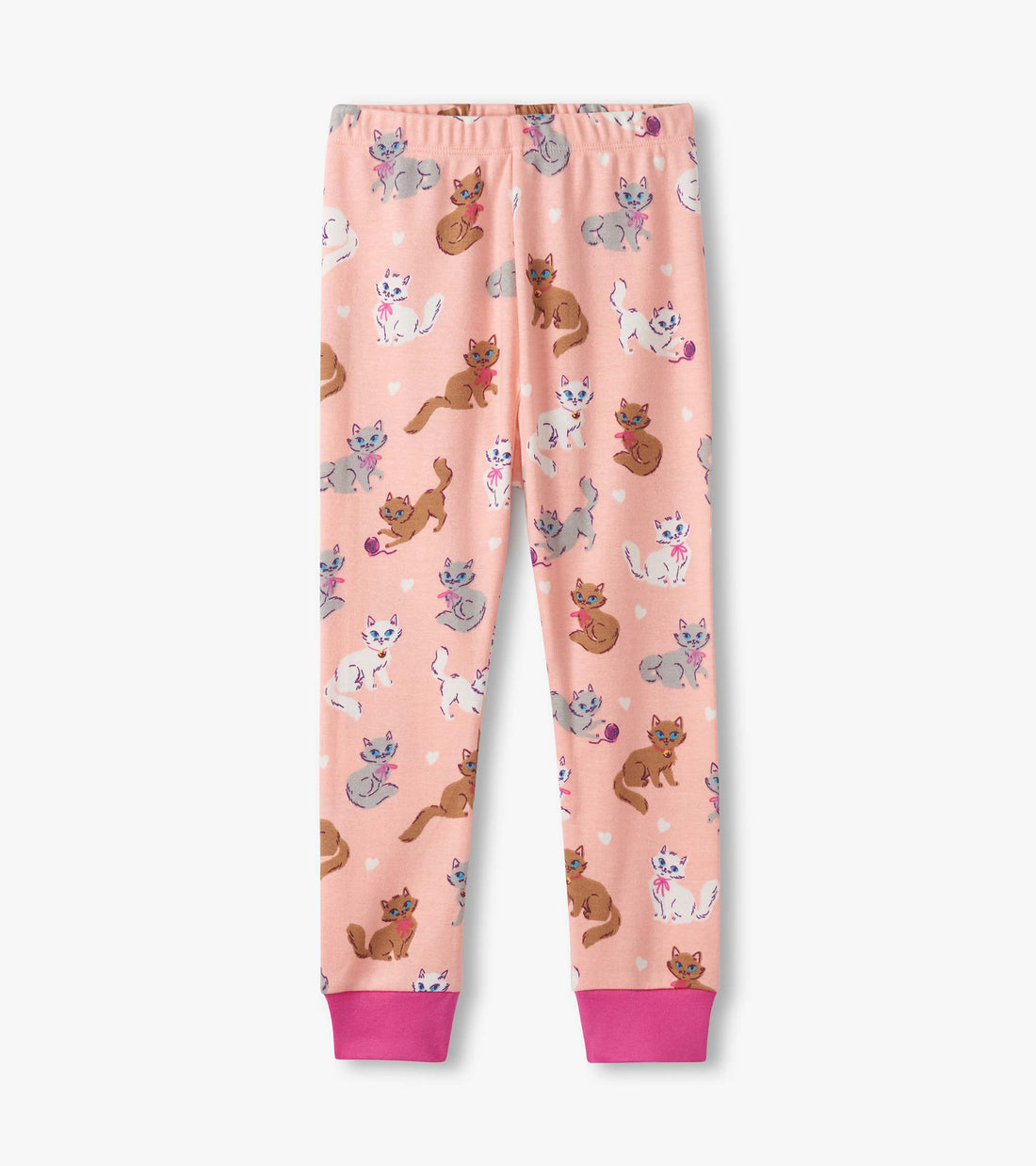 Girls Little Kitties Pajama Set
