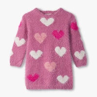 Lovely Hearts Furry Dress