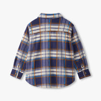 Mountain Top Plaid Fleece Button Down