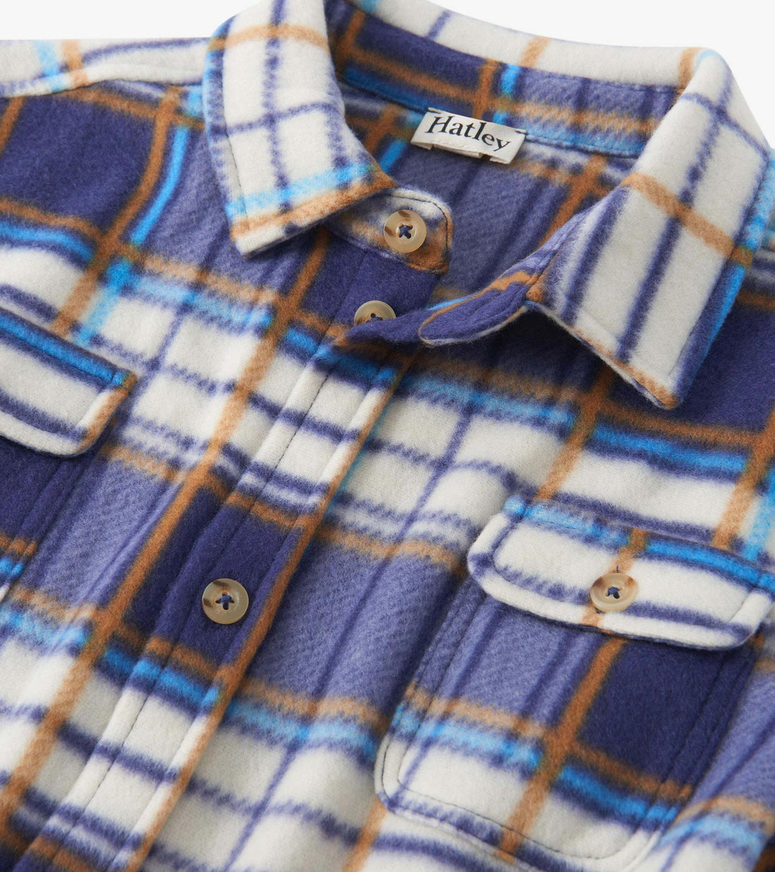 Mountain Top Plaid Fleece Button Down