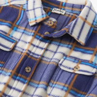 Mountain Top Plaid Fleece Button Down