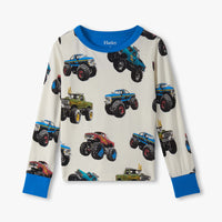 Mega Monster Truck Bamboo Pajama Set