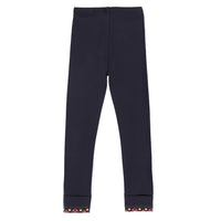 Girls' Foldable Hem Leggings