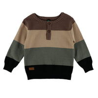 Striped Knit Sweater