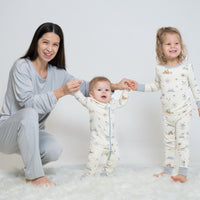 Bamboo Footie Sleeper with Two Way Zipper