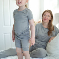 Bamboo Short Sleeve Top & Short Pajama Set