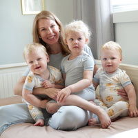 Bamboo Short Sleeve Top & Short Pajama Set