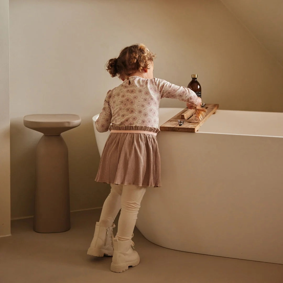 Girls Flower Dress + Headband