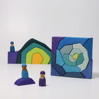 Building Set Four Temperaments - 61 Pc