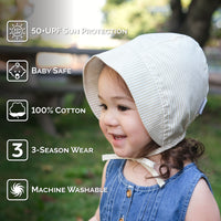 Cotton Baby Bonnet