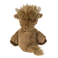 Marshmallow Junior Honey Highland Cow 9"