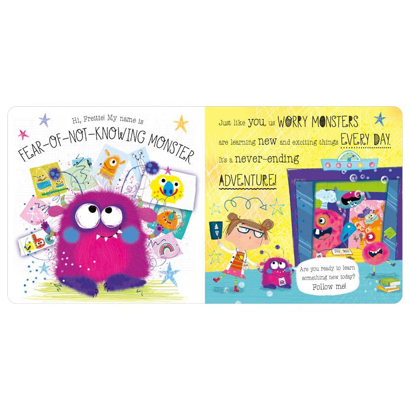 How to Become a Worry Monster Board Book