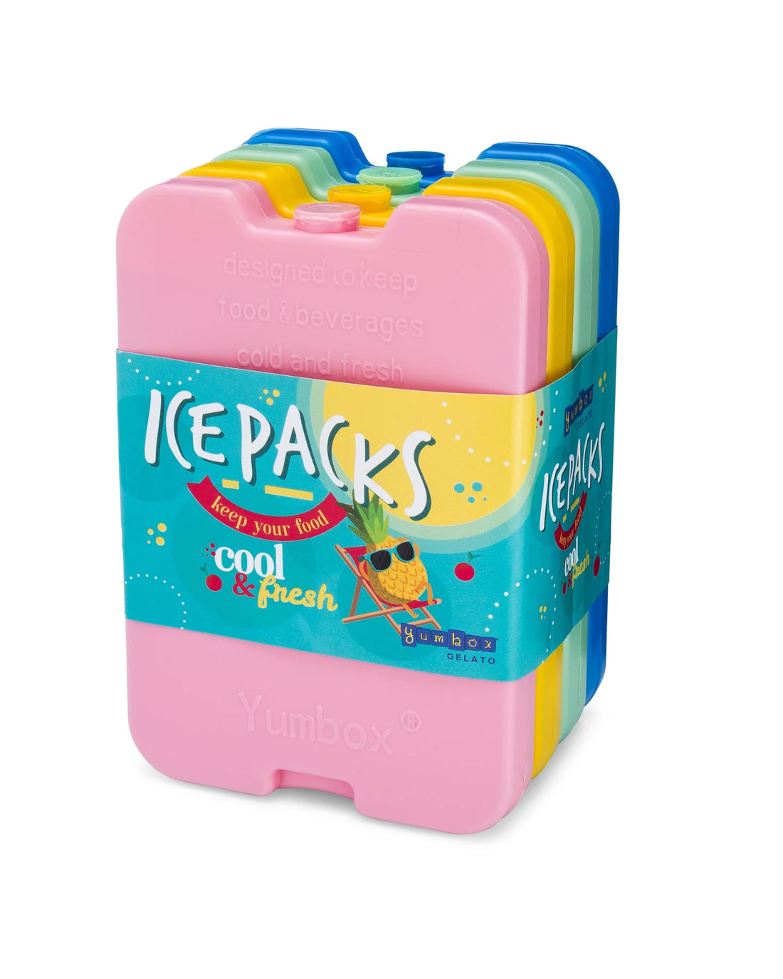 Slim Ice Packs - Set of 4