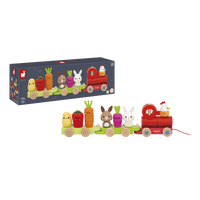 Wooden Farm Train