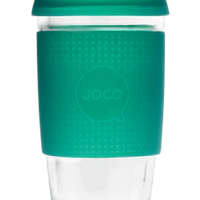 Reusable Glass Cup with Lid