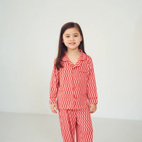 Kids Collared Bamboo Pajama Set