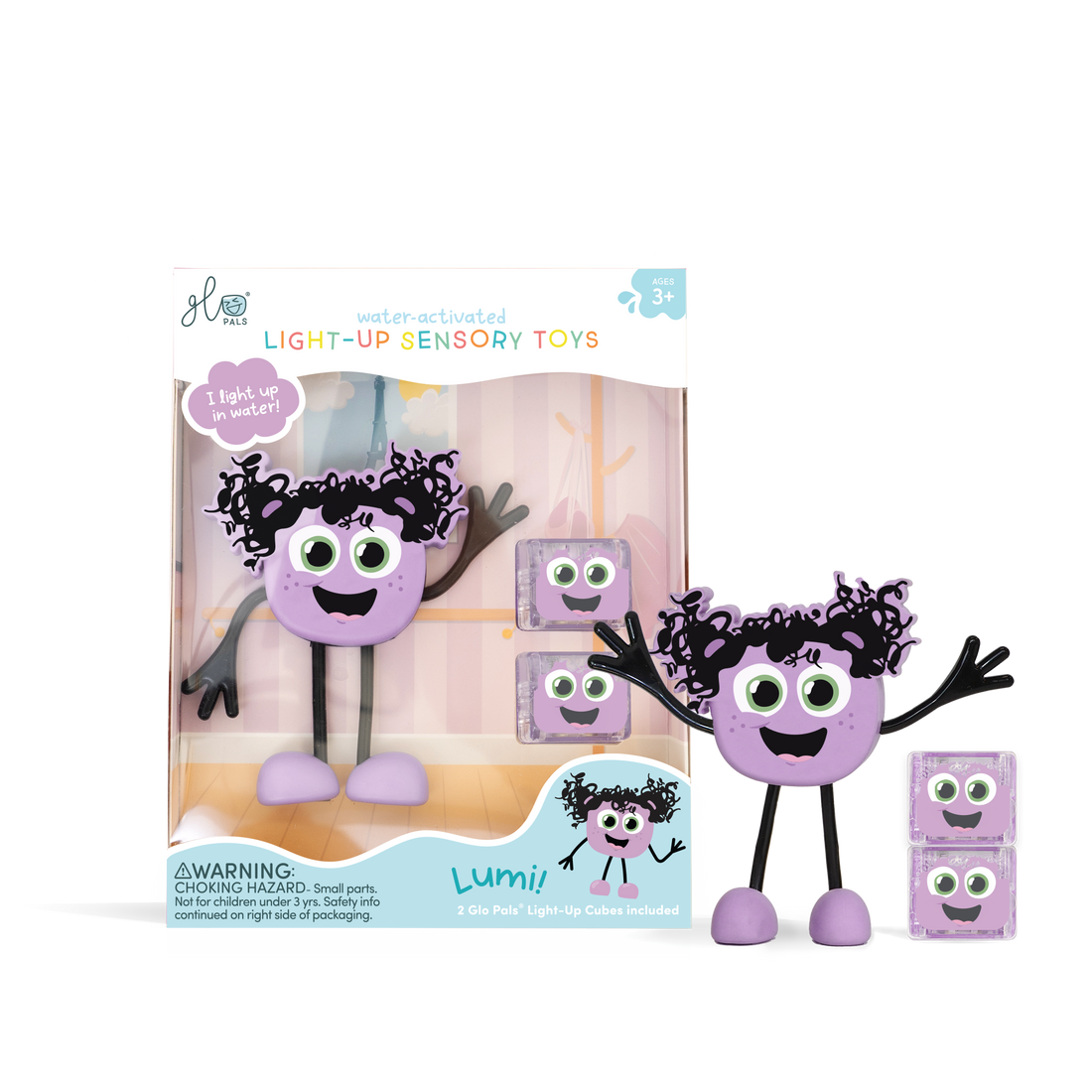 GloPals Character & 2 Cube set