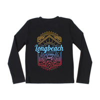 Long Sleeve Rashguard Swim Top 2-16Y