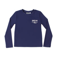 Long Sleeve Rashguard Swim Top 2-16Y