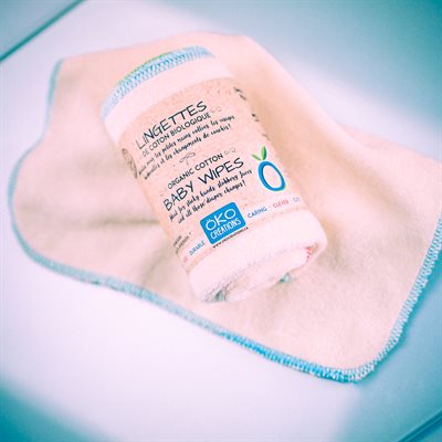 Reusable Organic Cotton Wipes