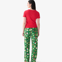 Ladies Papercut Christmas Pajama Pants