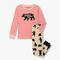 Hatley Brother Bear & Sister Bear Kids Pajama Set