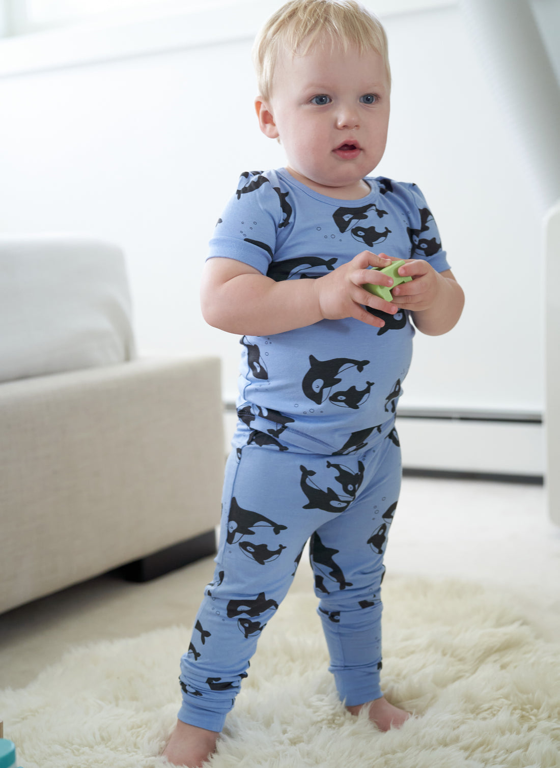Silkberry Bamboo Short Sleeve 2 pc Pajama Set