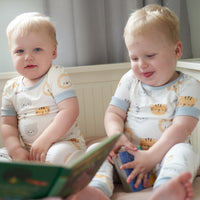 Silkberry Bamboo Short Sleeve 2 pc Pajama Set