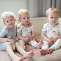 Bamboo Short Sleeve Top & Short Pajama Set